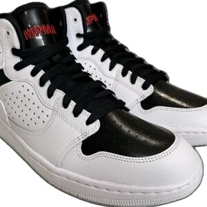 Nike Men's Air Jordan Access White/Black /Gym Red Shoes AR3762-101 Size 13 Men